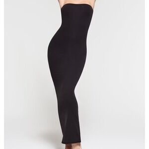 Skims fits everybody TUBE DRESS Black Small New With Tags